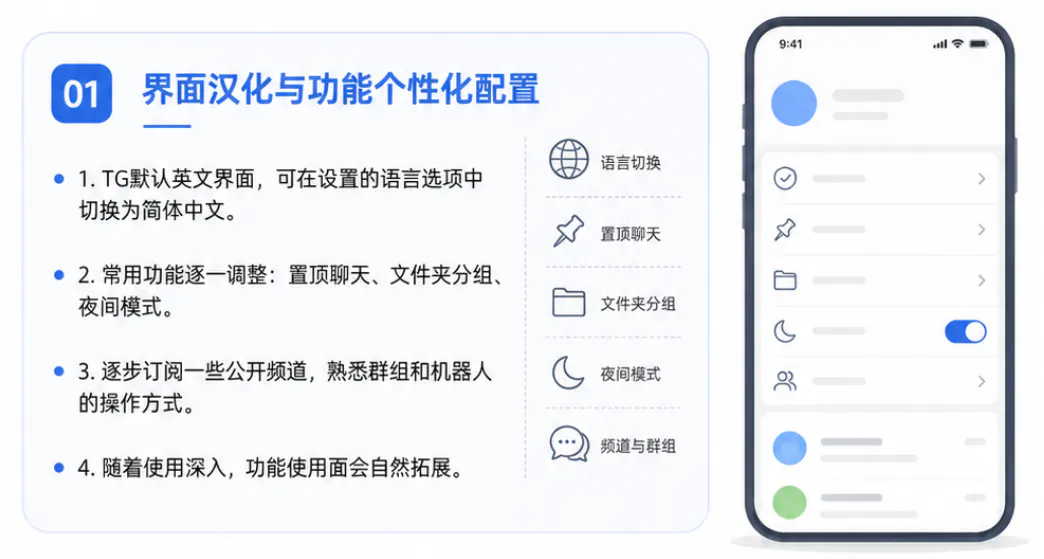 界面汉化和基础设置