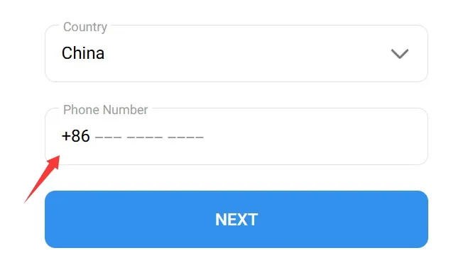 填写正确的区号